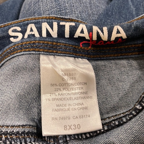 Womens Straight Fit Santana Jeans - Picture 4 of 4